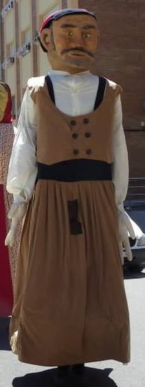 Gegant Quimet de la colla Gegants i Gralles de la Concòrdia